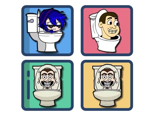 Skibidi Toilet Memory Challenge - browser game screenshot