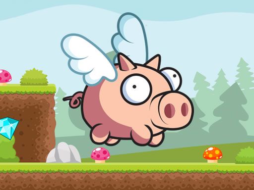 Oink Run - browser game screenshot