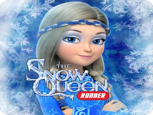 Snow Queen: Frozen Fun Run. Endless Runner Games - browser game screenshot