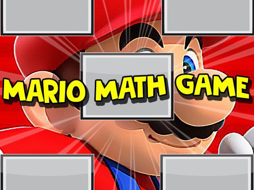 Mario Math Game - browser game screenshot