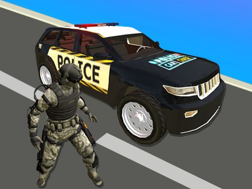 Police Car Chase Online - browser game screenshot