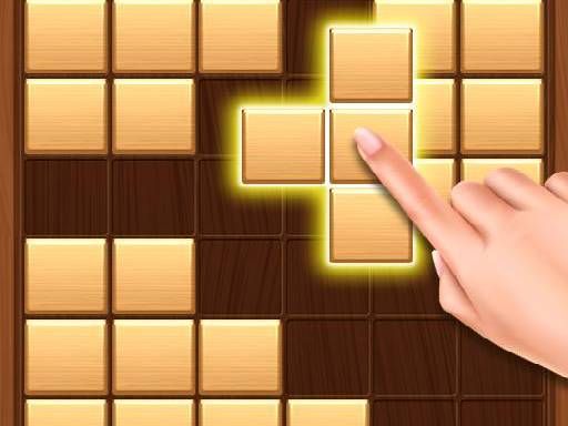 Wood Block Puzzles - browser game screenshot