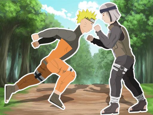 ultimate ninja Naruto Runner - browser game screenshot