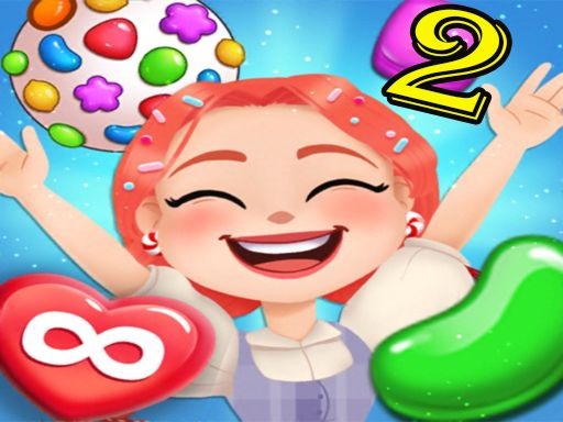Candy Go Round Sweet Puzzle Match 3 Game Crunch  - browser game screenshot