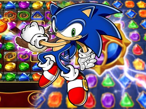 sonic Gold match-3 - browser game screenshot