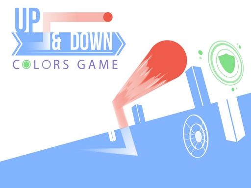 Up and Down : Colors Game - browser game screenshot