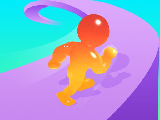 Muscle Race 3D - browser game screenshot