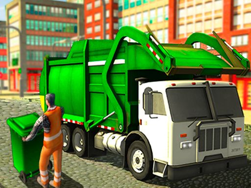 Real Garbage Truck - browser game screenshot