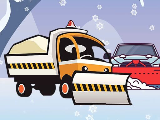 Winter Truck Jigsaw - browser game screenshot