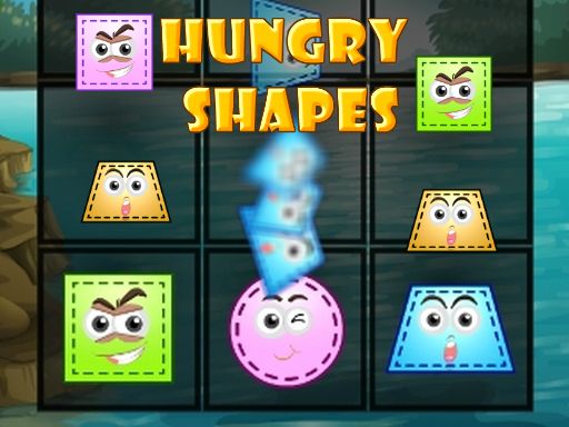 Hungry Shapes - browser game screenshot