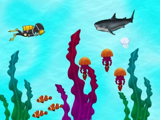 Search for Treasure - browser game screenshot