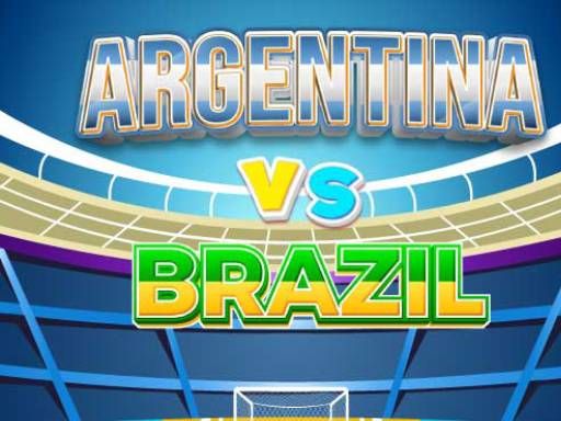 Match Football Brazil or Argentina  - browser game screenshot