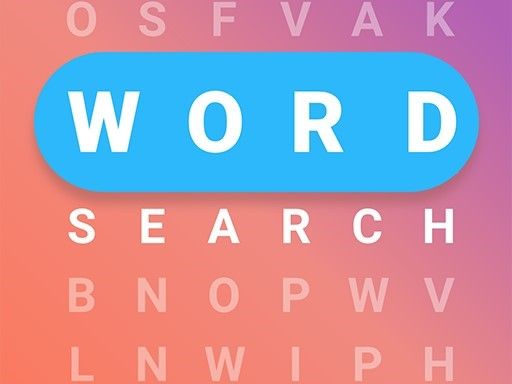 word search puzzle game - browser game screenshot