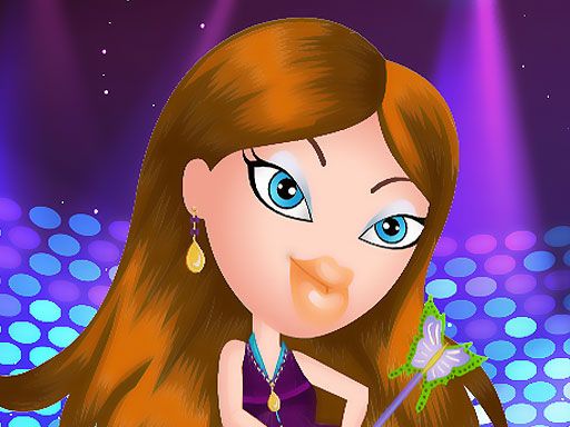 Bratz Dana Popstar - browser game screenshot