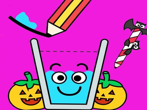 Happy Filled Glass Game Happy Filled Glass Game - browser game screenshot