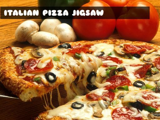 Italian Pizza Jigsaw - browser game screenshot