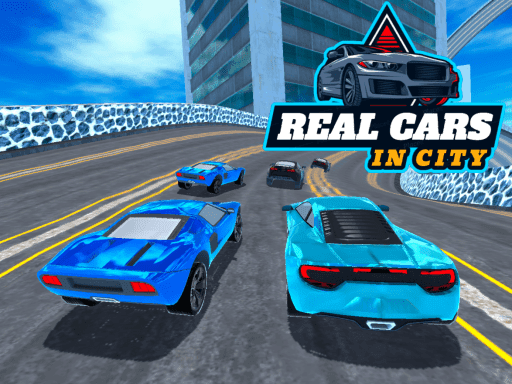 Real Cars in City - browser game screenshot