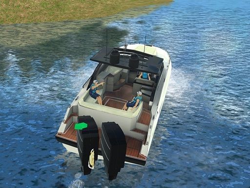 Rescue Beach Boat Parking - browser game screenshot
