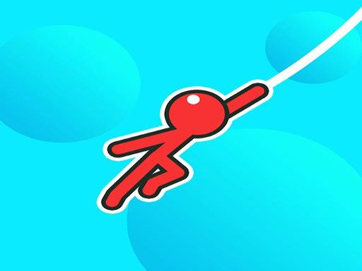 Stickman Rope Hook Stickman Rope Hook - browser game screenshot