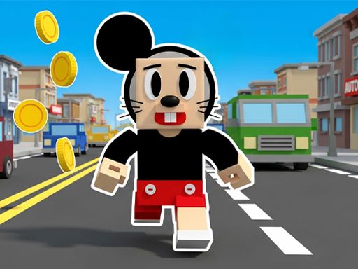 Mickey Run Adventure Game - browser game screenshot