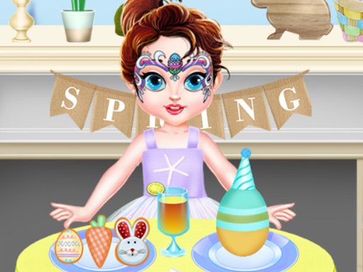 Baby Taylor Easter Day - browser game screenshot
