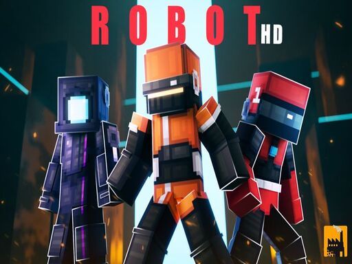 Robo Parkour Craft - browser game screenshot