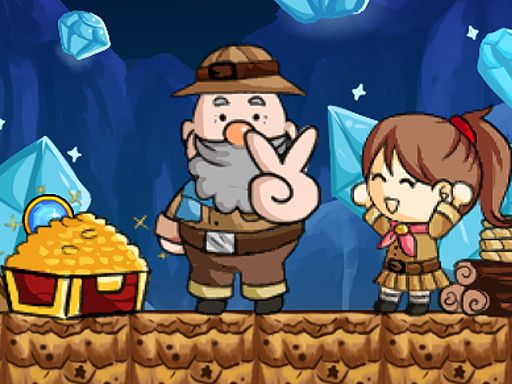 Miners Adventure - browser game screenshot