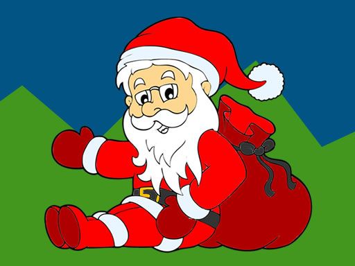 Santa Claus Coloring Book Santa Claus Coloring Book - browser game screenshot