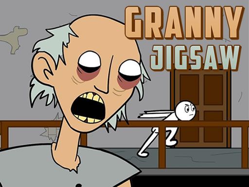 Granny Jigsaw - browser game screenshot