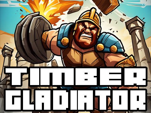 Timber Gladiator - browser game screenshot