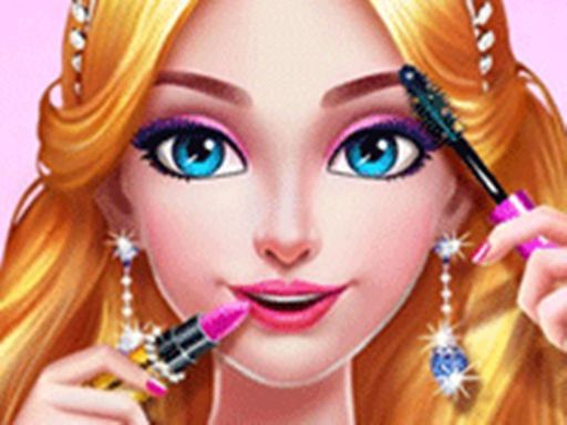 Beauty Makeup Salon - Princess Makeover - browser game screenshot