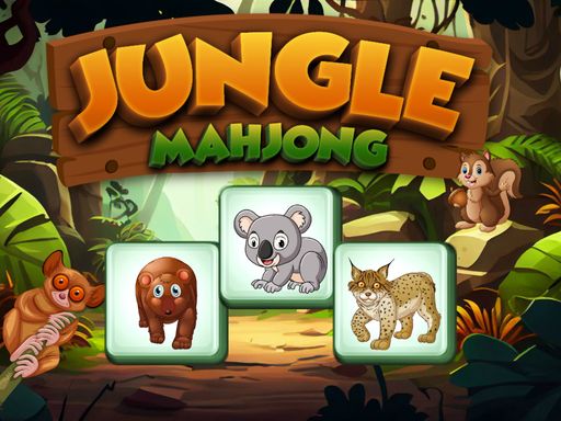 Jungle Mahjong - browser game screenshot