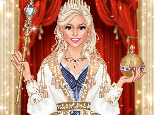 Queen Fashion Salon - Royal Dress Up - browser game screenshot