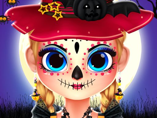 Little Lily Halloween Prep - browser game screenshot