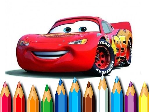 BTS Cars Coloring - browser game screenshot