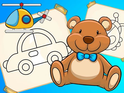New Kids Coloring Book New Kids Coloring Book - browser game screenshot