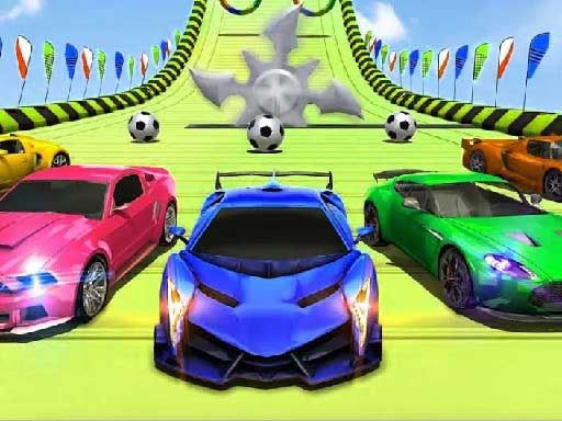 Sky Track Racing - browser game screenshot