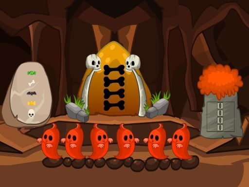 Steal The Haunted Treasure - browser game screenshot