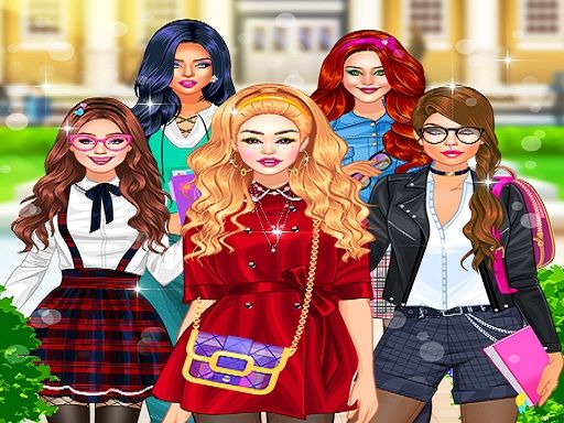 Lady Celebrity Dress up fashionistas  - browser game screenshot