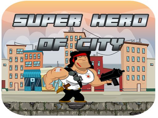 super Hero of City  - browser game screenshot
