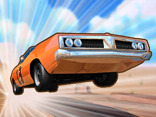Stunt Car Challenge - browser game screenshot