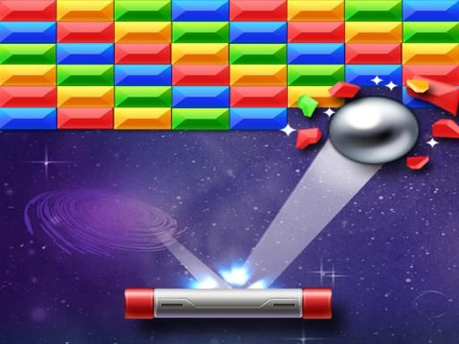 Brick Breaker Star - browser game screenshot