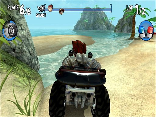 Buggy Game Beach 2022 3D - browser game screenshot