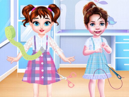 Baby Taylor Fashion Pinafore Dress - browser game screenshot