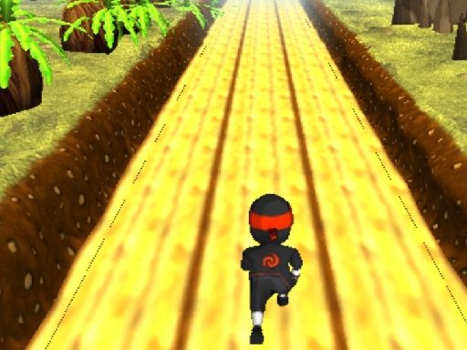Endless Ninja Runner - browser game screenshot