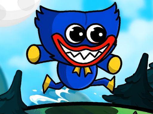 Super Huggie Bros - browser game screenshot
