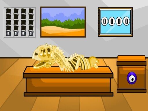 Archaeologist House Escape - browser game screenshot
