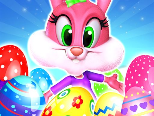 Flying Easter Bunny 1 - browser game screenshot