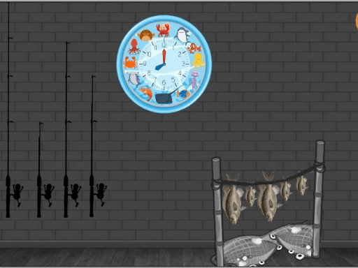 Fisherman Girl Escape - browser game screenshot