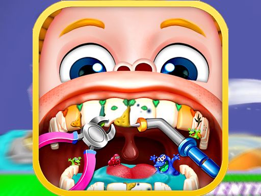 Superhero Dentist - free animal doctor and dentist - browser game screenshot